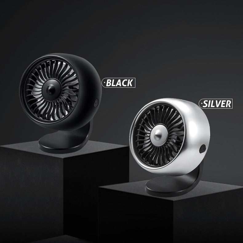 Mini Ventilador Carro Usb 3 Velocidades Ajustable Portatil